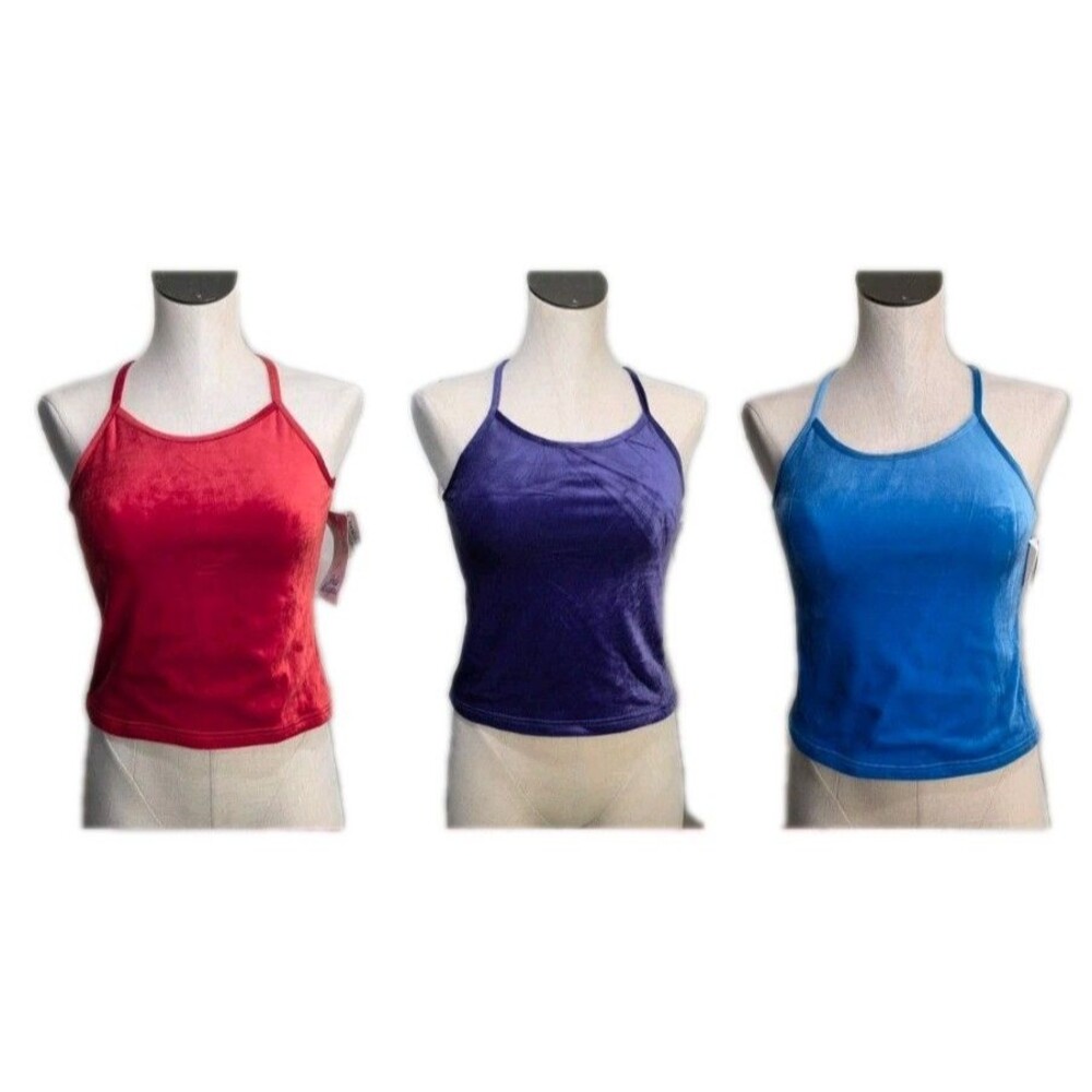 Body Wrappers Dance Velvet Racerback Cami Cool Max Lined Girl's 16/ Women's XS